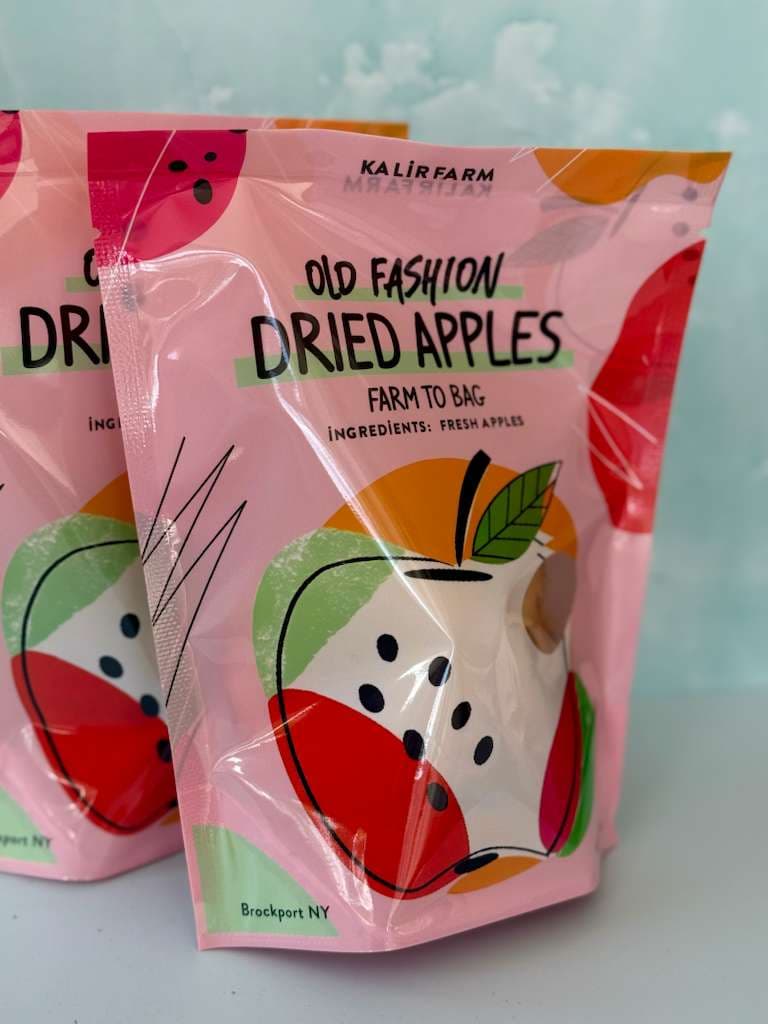 Package of Old Fashion Dried Apple slices from Kalir Farm Market