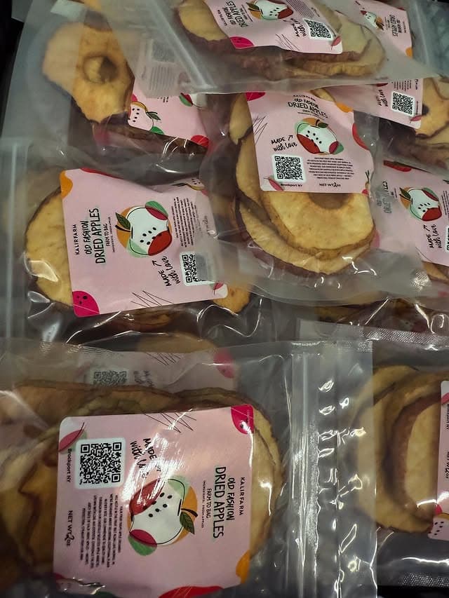 Handcrafted dried fruit from Kalir Farm Market